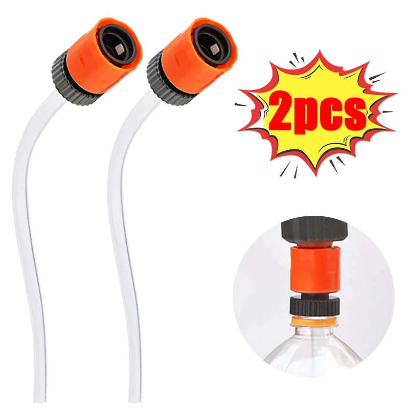 

2pcs Adapter for Lithium Battery Washer Gun Coke Bottle High Pressure Washer Gun Hose Quick Connection Wash Accessories