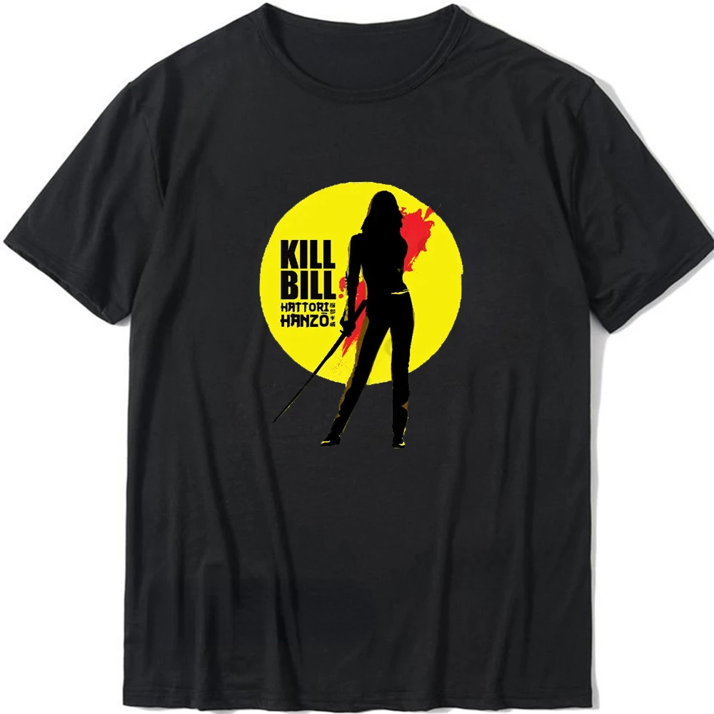 Movie Kill Bill Pulp Fiction Django Tshirt Quentin Tarantino Film Graphic Tshirt Mens Casual New Style Fashion  Hot Sale Funny