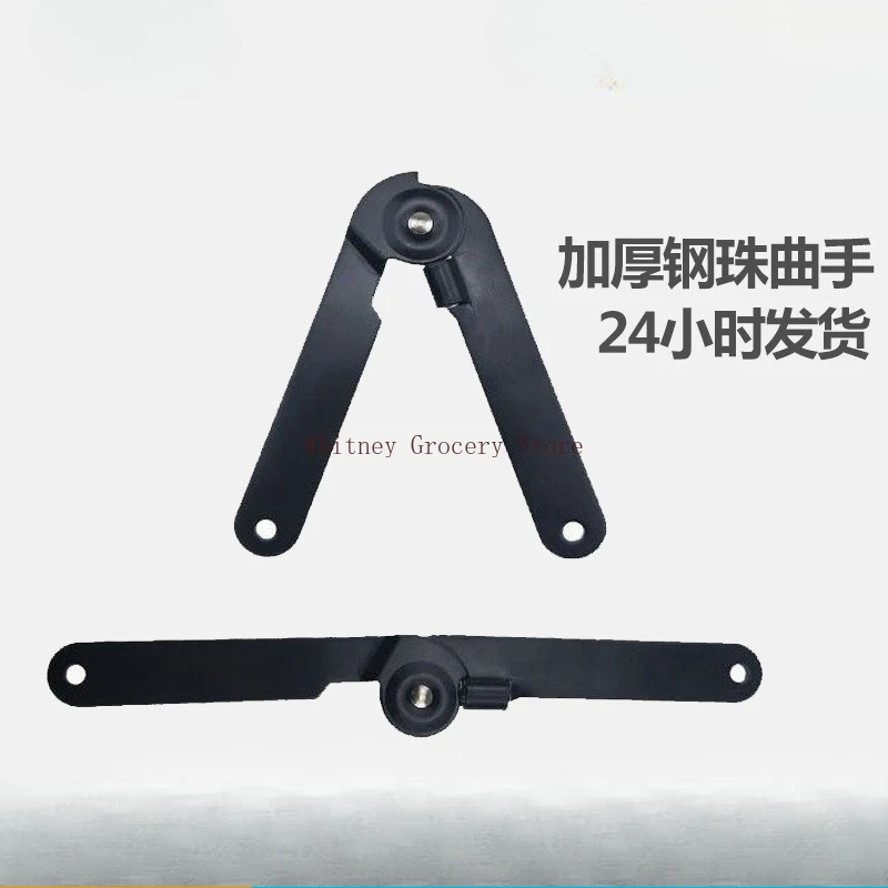 Cabinet activity thickened two-fold folding support rod, folding chair support rod, cushion rod for cosmetic stool