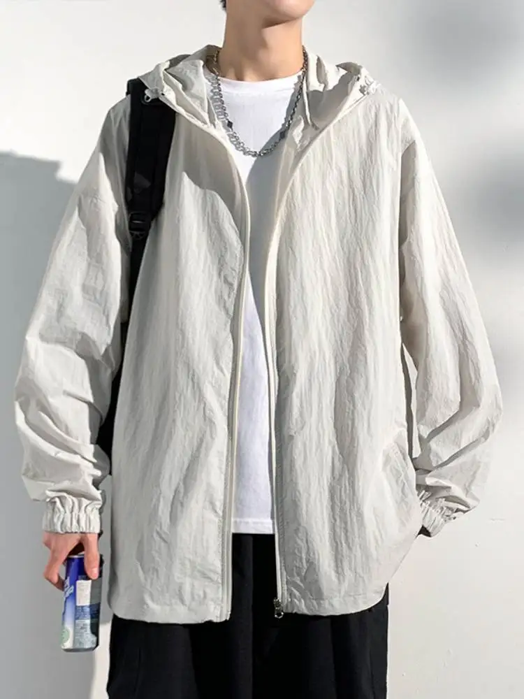 

Lightweight Summer 2024 Men's Outdoor Fiing UV Protection Clothing Loose Fit Anti-Ultraviolet Outerwear Faionable Brand