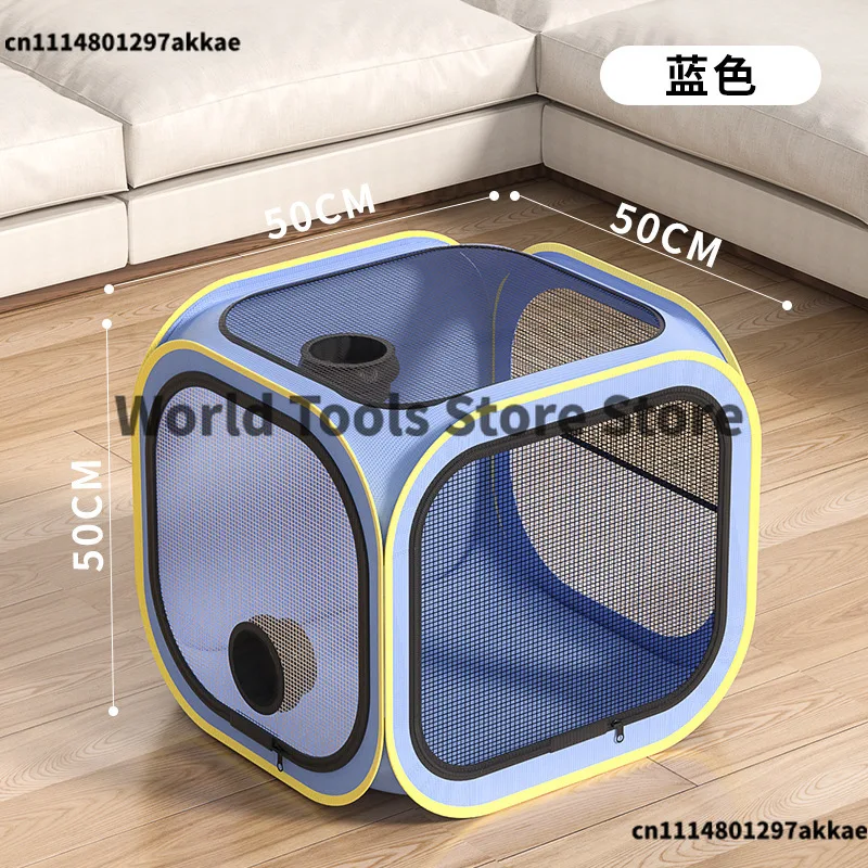 Pet Drying Box Cat Bath Blow Anti-escape Artifact for Puppies and Dogs Blow Drying Bag Household Water Dryer Portable Cat Cage