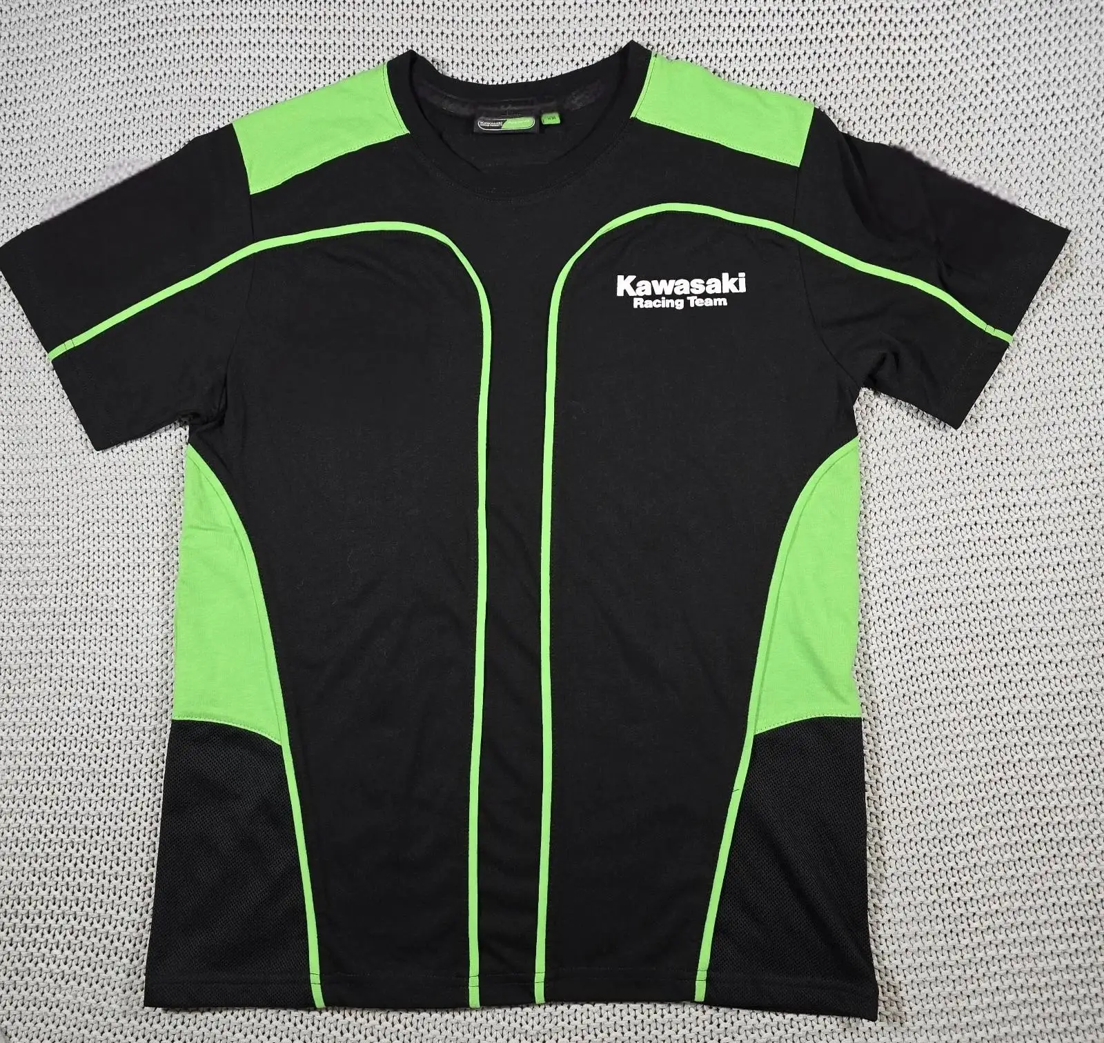 

Мужские мотоциклетные графические гоночные команды Kawasaki, летние мотоциклетные спортивные футболки, футболки для любителей мотокросса, велоспорта