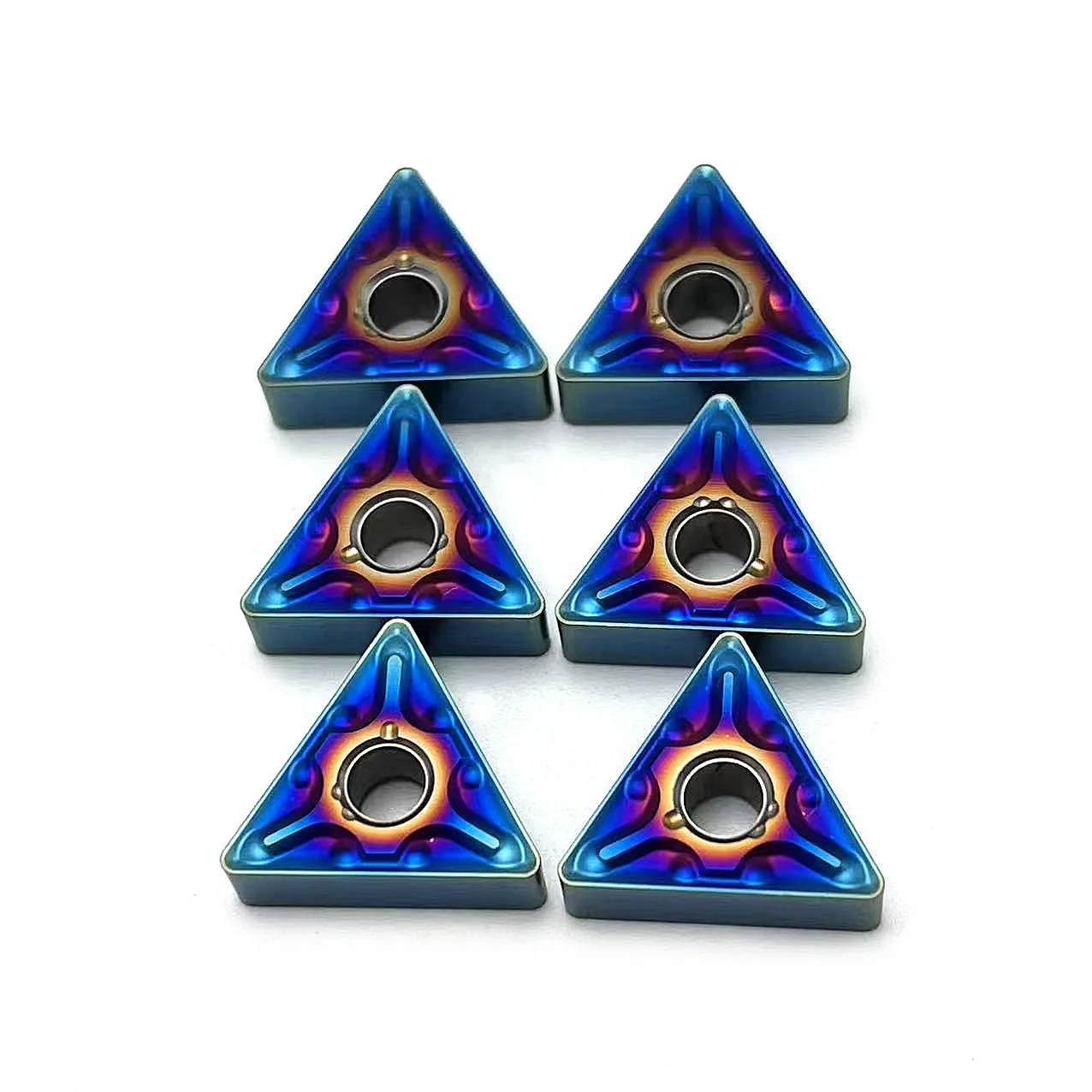 Hochwertige Nano-Blau TNMG160404 TNMG160408 Drehwerkzeuge, Blue Flame Serie CNC-Fräsklingen, TNMG 160404 TNMG 160408 Wendeschneidplatten – Detail 5