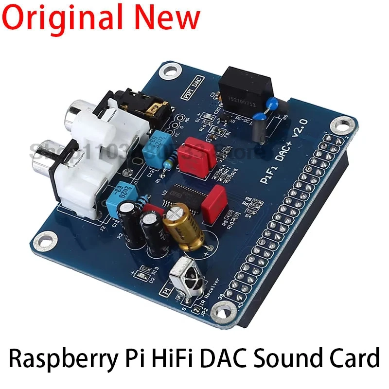PCM5122 Raspberry Pi 3 4 Module de carte son Audio Interface I2S carte d'extension HIFI DAC pour Raspberry pi 2/3 modèle B