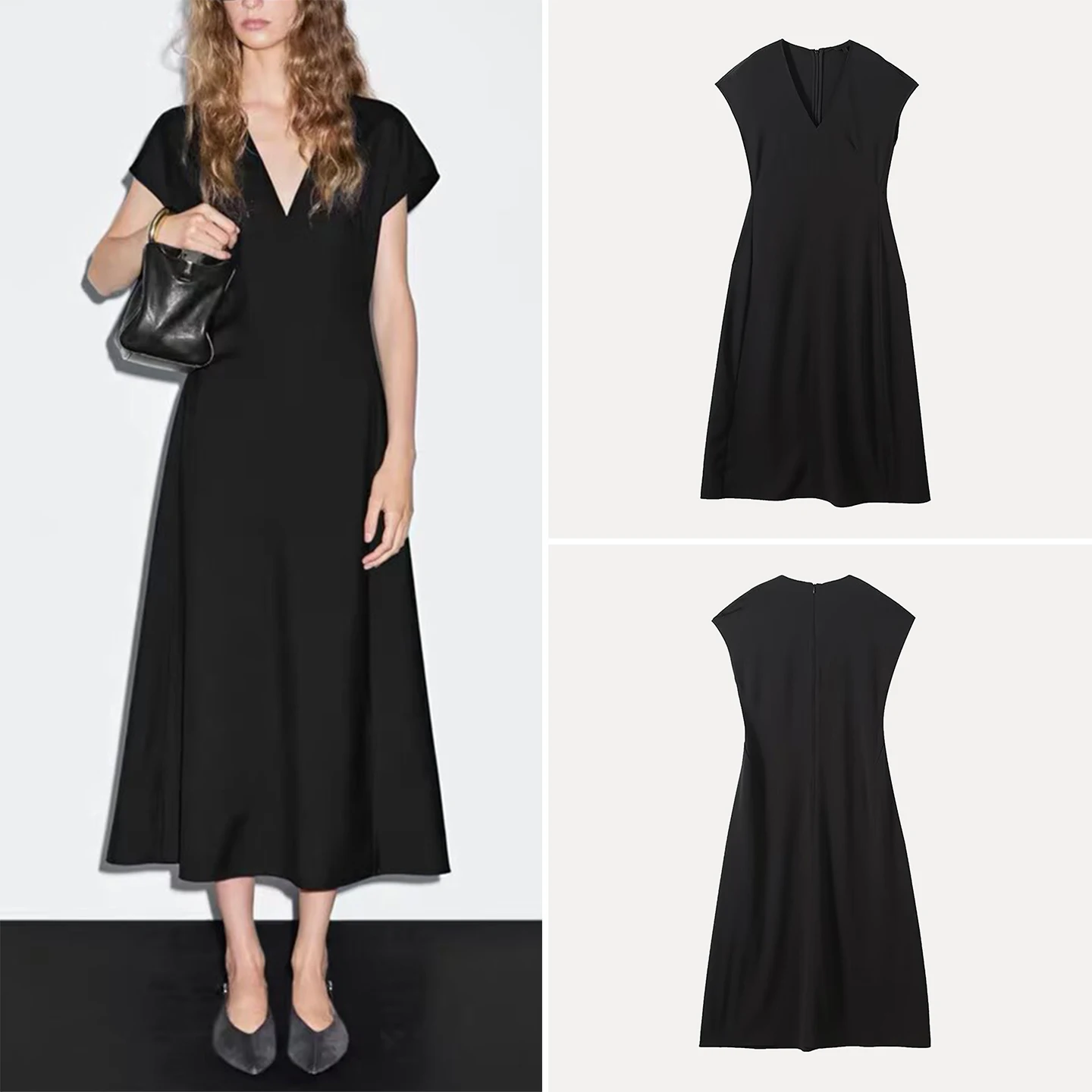 Ele Slim Fit V-Ne Dr Z Marque Dames Faion Tenue décontractée Production chinoise No Sve V-Ne Dr