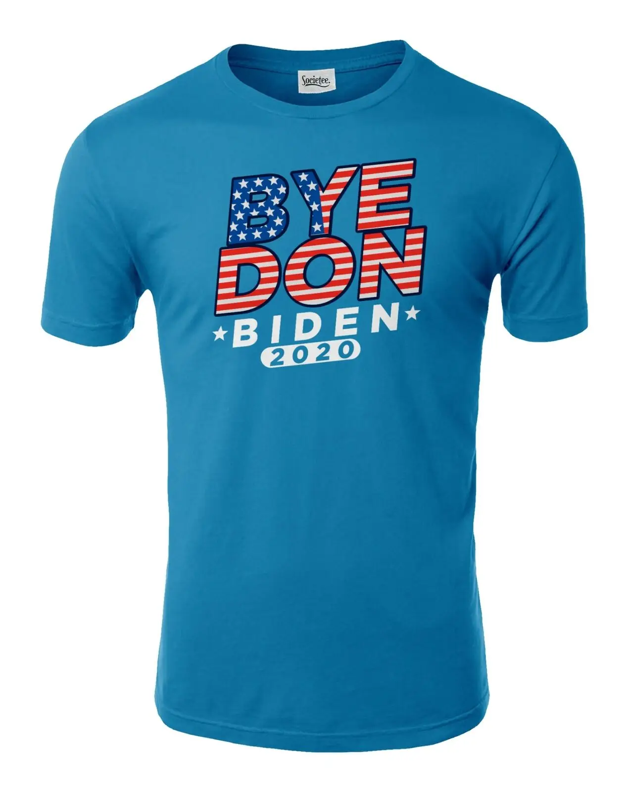 Funny Flag Biden 2020 Bye Don Elections Biden Political Support Men's T-shirt