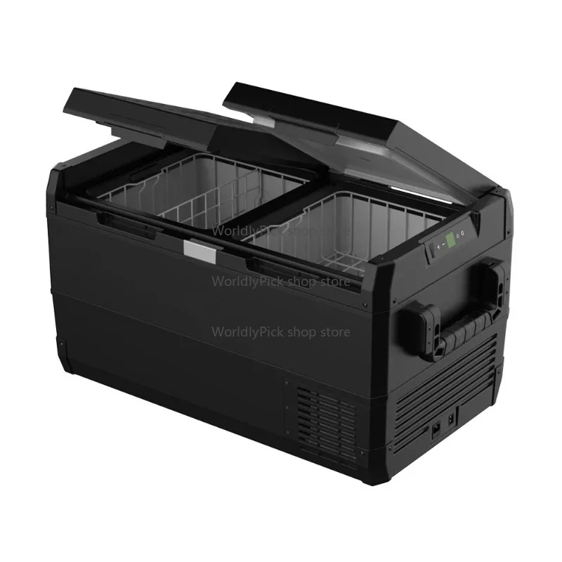 

Portable 12v 75 Litre Car Fridge Auto Freezer With Ac Compressor Dc Refrigerator caravan Camp 4X4