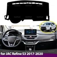 Cubierta del tablero, alfombrilla antideslizante, almohadilla protectora, alfombra parasol para coche, alfombra para JAC Refine S3 Heyue S30 DR4 EVO4 T50 Sei3 JS3 17-20