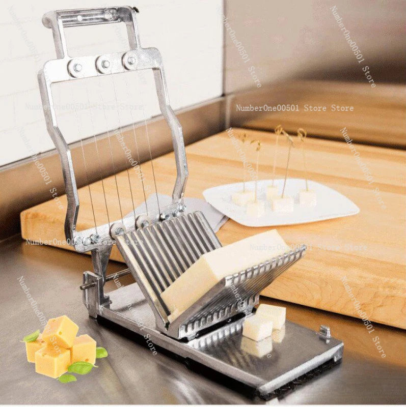 

Промышленная пневматическая машина для нарезки и измельчения сыра с проволочным резаком