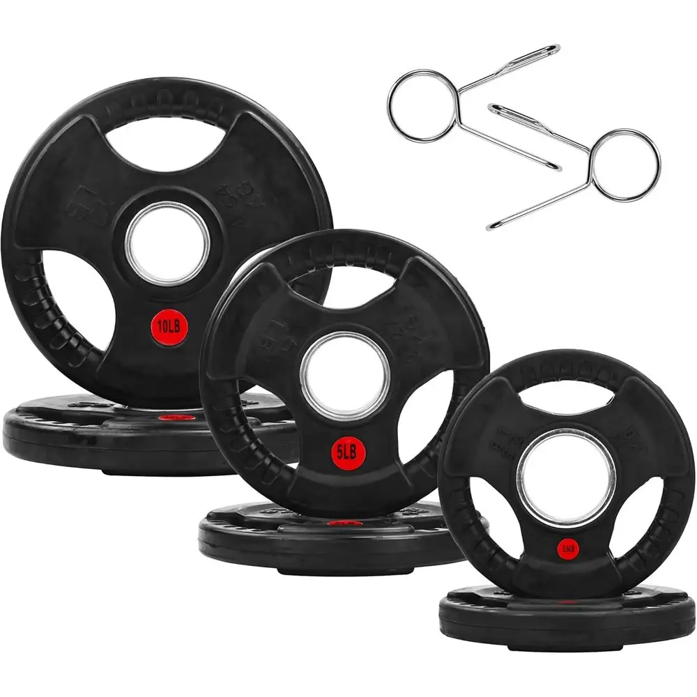 

2-Inch Cast Iron Weight Plates for Home Gym - Diverse Weight Options