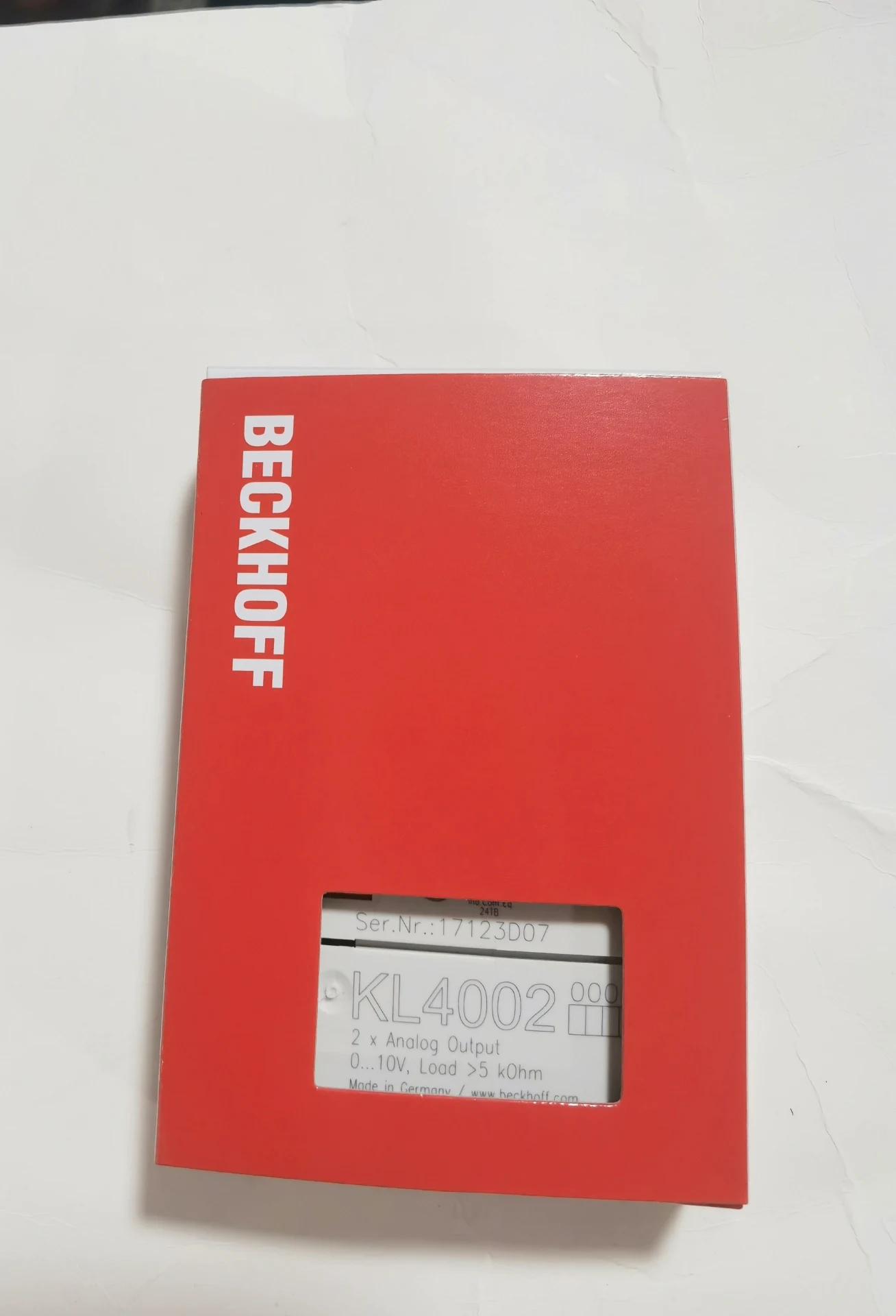 

Beckhoff module KL4002 new stock, high quality