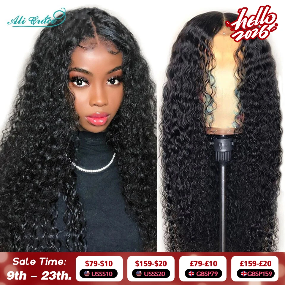 Kinky Curly Human Hair Wigs