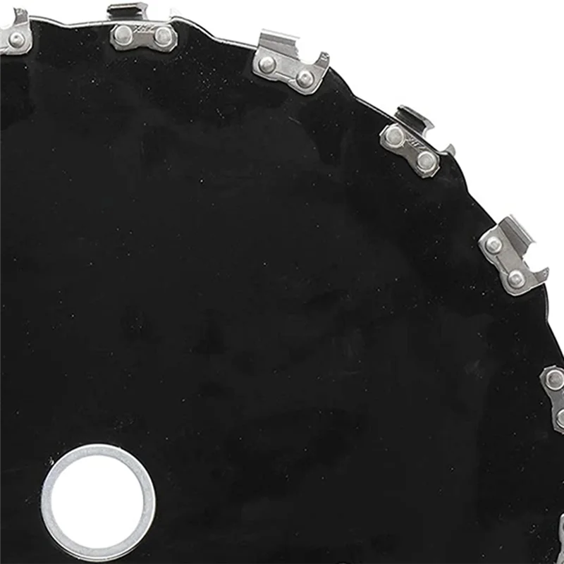 A95I-9Inch Chain Saw Tooth Mower Blade 14 Teeth Chainsaw Brush Cutter Grass Heavy Duty for Gas Electric Trimmer Garden(A)