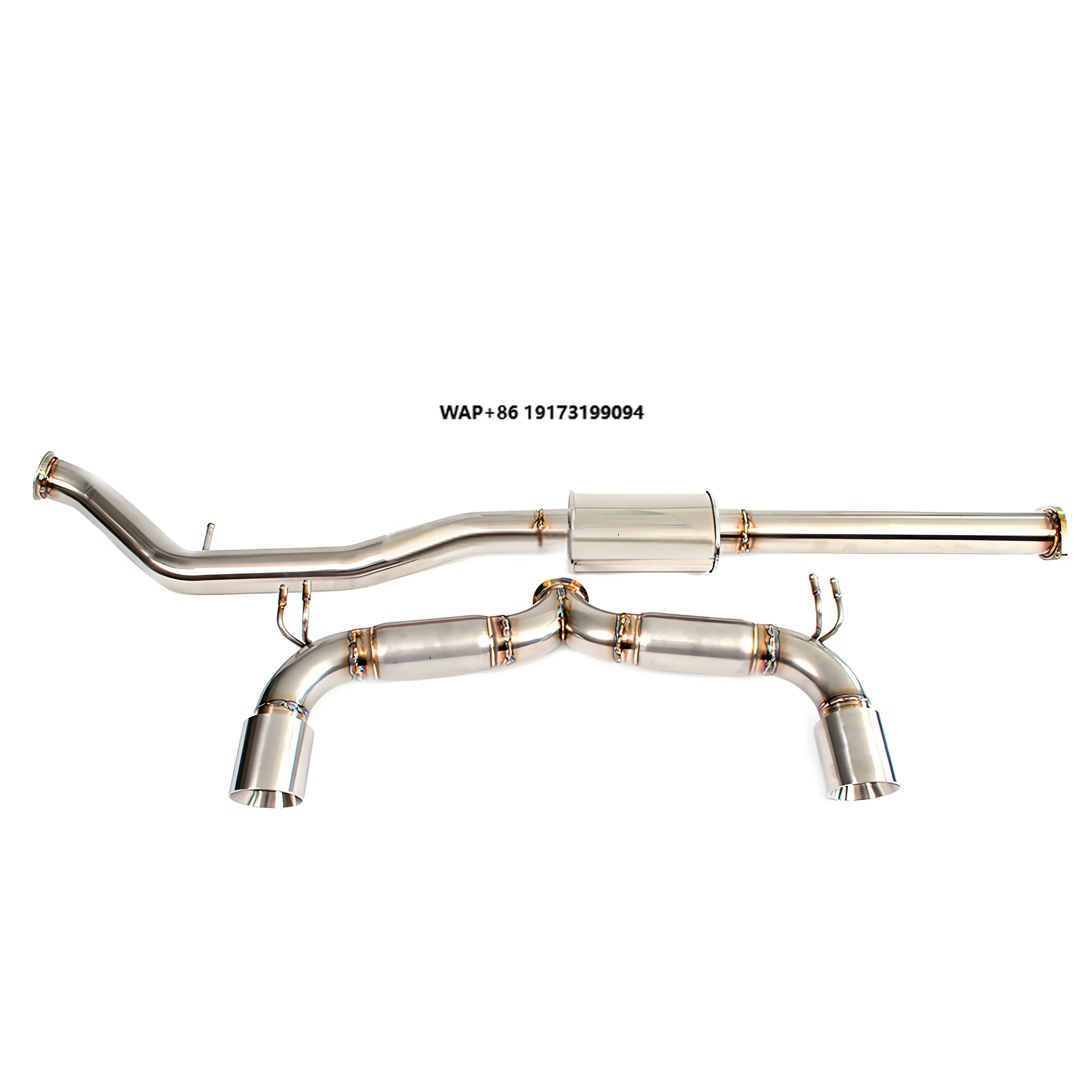 

High Quality Transform the Sound Stainless Steel Exhaust Pipe Kit Catalyst Exhaust Valve