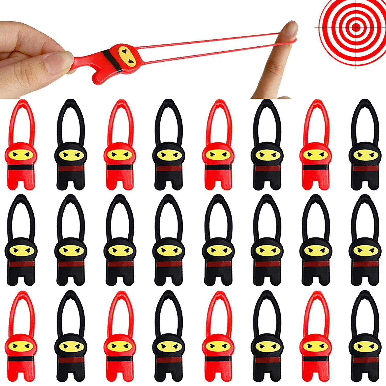 لعبة Qite المزحة الجديدة إصدارات TPR، لعبة مزحة مرنة، لعبة تخفيف الضغط على الإصبع، لعبة المنجنيق، جدار لزج #6