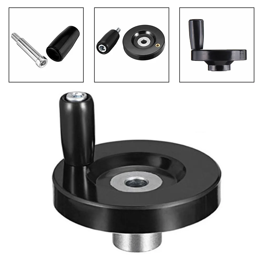 Milling Machine Replacement Part Reliable Round Plastic Handwheel Compatible with Various Models of For 3D Printers