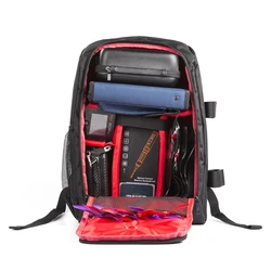 FPV Racing Backpack 44x31x18mm with Waterproof Transmitter Beam Port Bag DIY Room for RC FPV Drone Racing