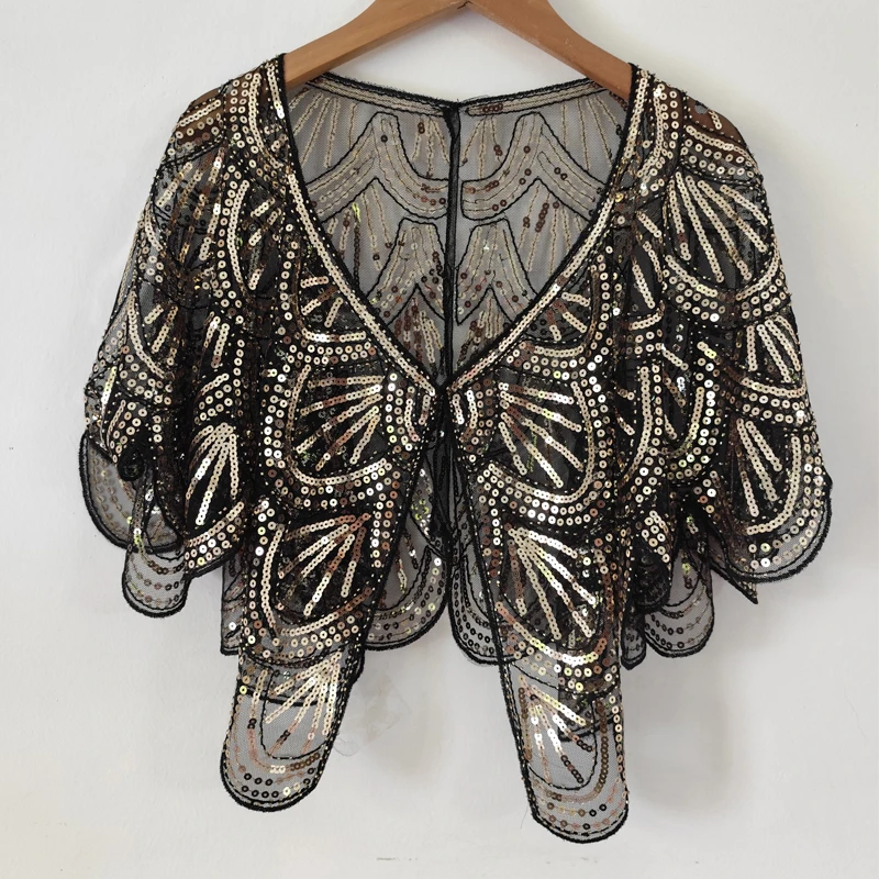 iny Sequin ort oulder priem voor dames Square Dance Par Avondkleding Oversize Me Netting Jaet Mom's Grensoverschrijdende Cl...