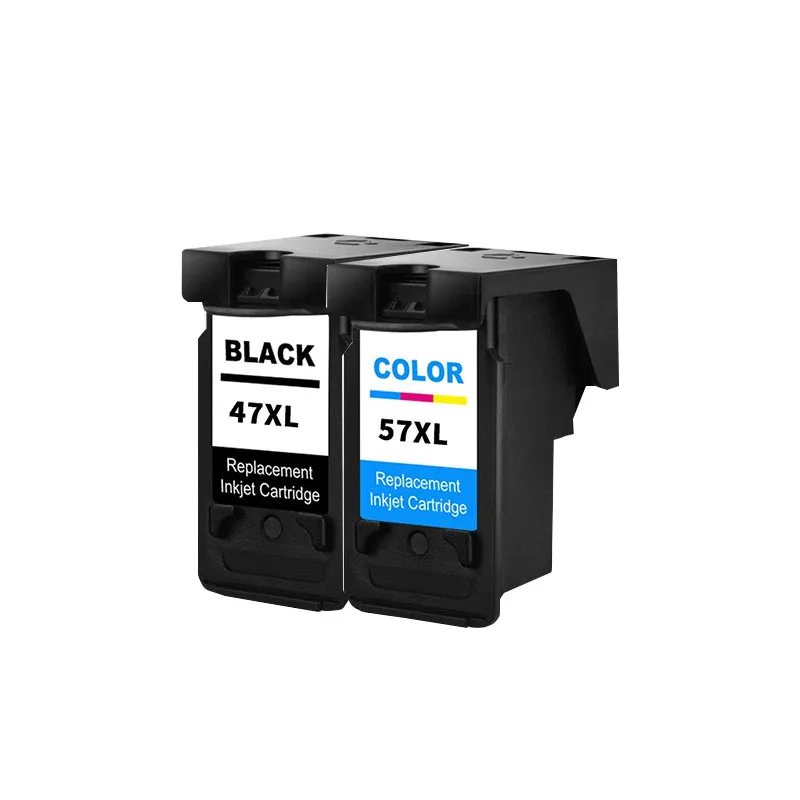 47XL 57XL PG47XL CL57XL PG47 CL57 47 57 Compatible Ink Cartridge for Canon PIXMA E400 E410 E417 E460 E470 E480 E3170 E3370 E477