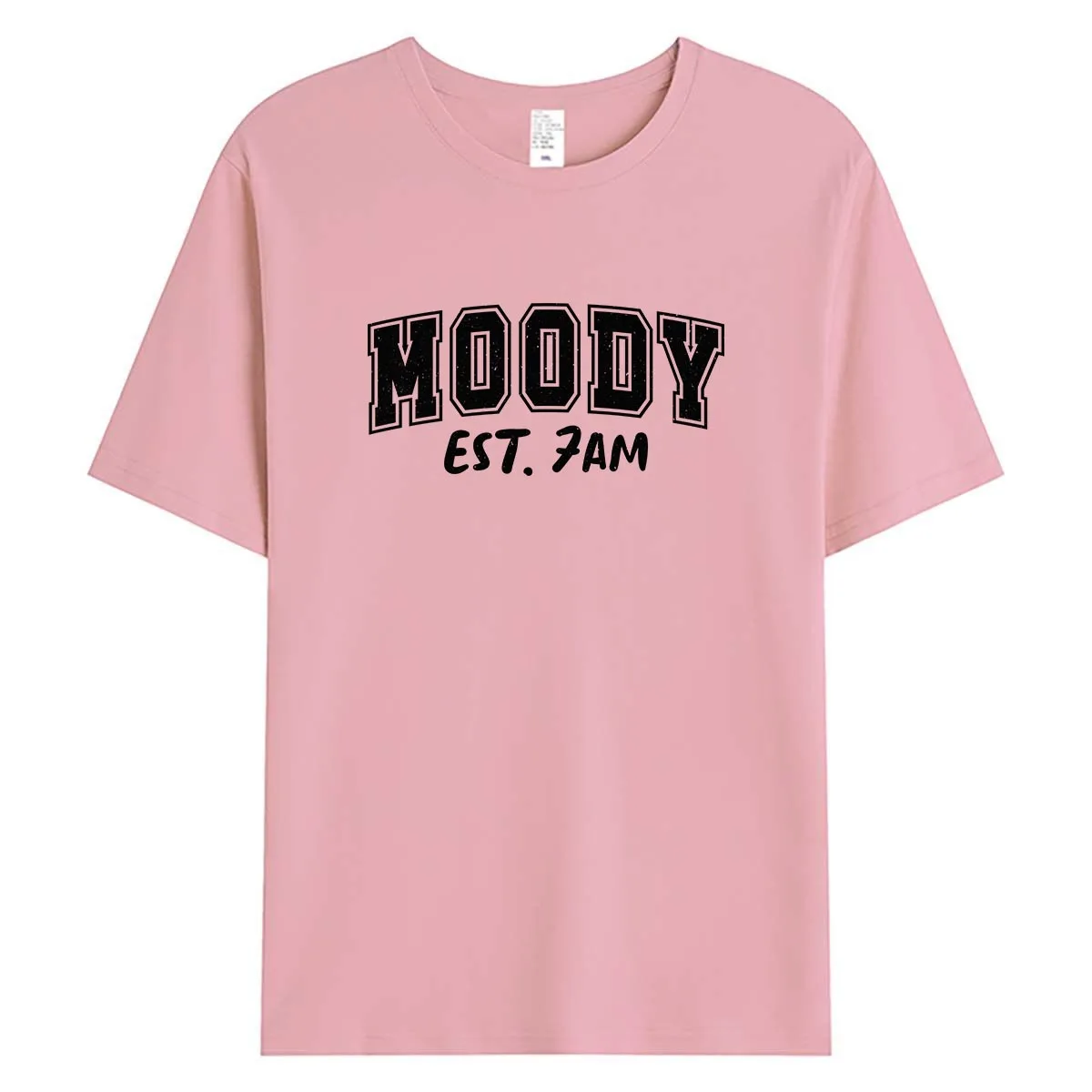 

Women's Tee New Graphic Print Crewneck Lady Tops Loose Fit Summer Cotton T-shirt Short Sleeve Tshirt Fashion Soft & Breathable