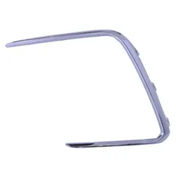 Front Bumper Fog Light Cover Frame Fog Lamp Trim Decorative Chrome Trim Strips For Volkswagen Tiguan R-LINE 2022