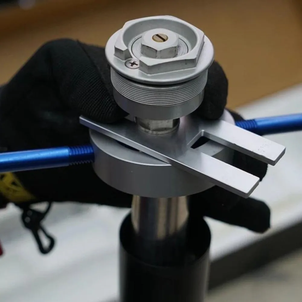 

fit 10.3mm & 12.7mm / 13.3mm & 14.3mm Cartridge Rod Fork Damper Rod Compressor Repairing Bleeding Tool Holding Spring Tool Fork