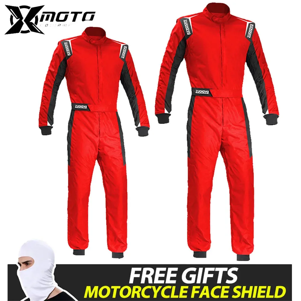 

Motorcycle Resistant Onesie Waterproof Racing Onesie Wear Motorcycle Jacket Breathable Onesies Quick Dry Go-kart Suits S-4XL