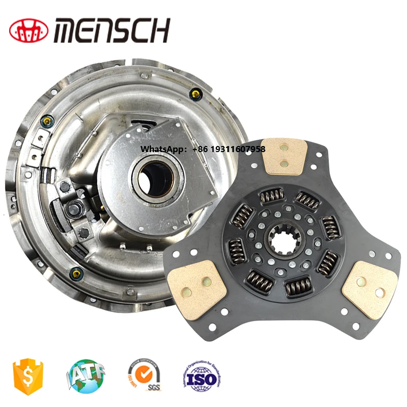 

107683-5 14" X 1-3/4" X10 Stamped Steel Clutch Single Plate 3 Paddle 8-Spring 3200lbs Clutch Kits