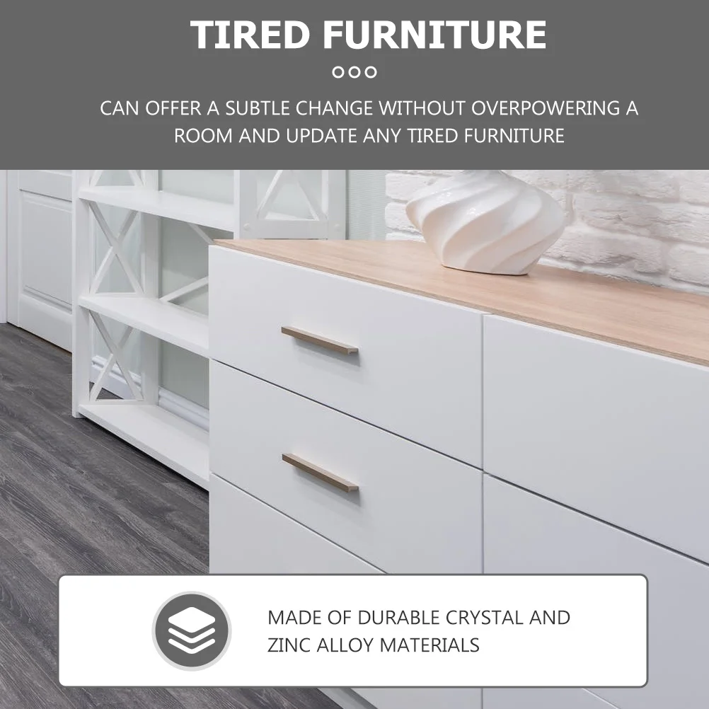 

2Pcs Zinc Alloy Crystal Door Handles Retro Style Drawer Knobs Home Handle Replacement Dresser Cabinet Handle Crystal Knobs