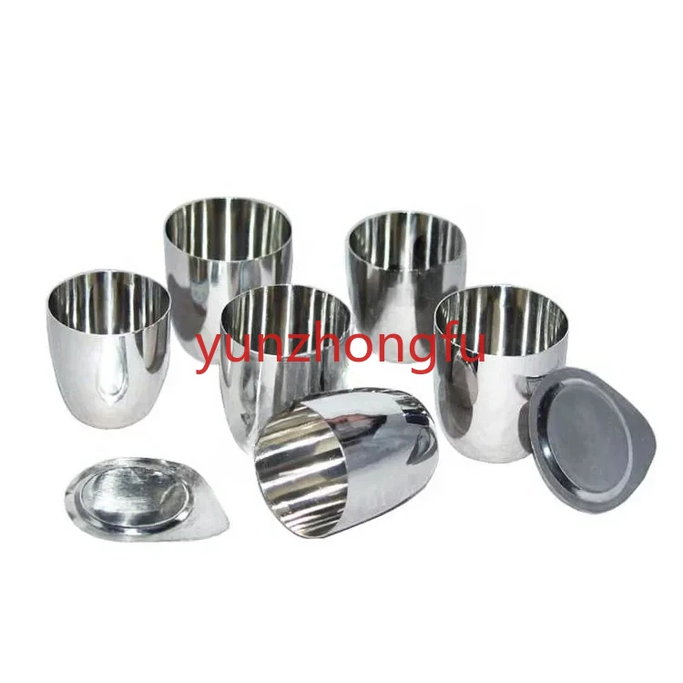 Container accessories for high purity laboratory platinum crucible 100ml 99.95%