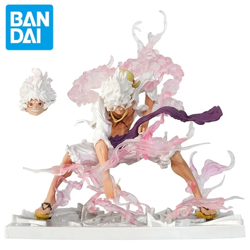 

24cm BandaiONE PIECE two-dimensional animation peripheral ornament GK model, Iron Curtain Nika Luffy, figure, birthday gift