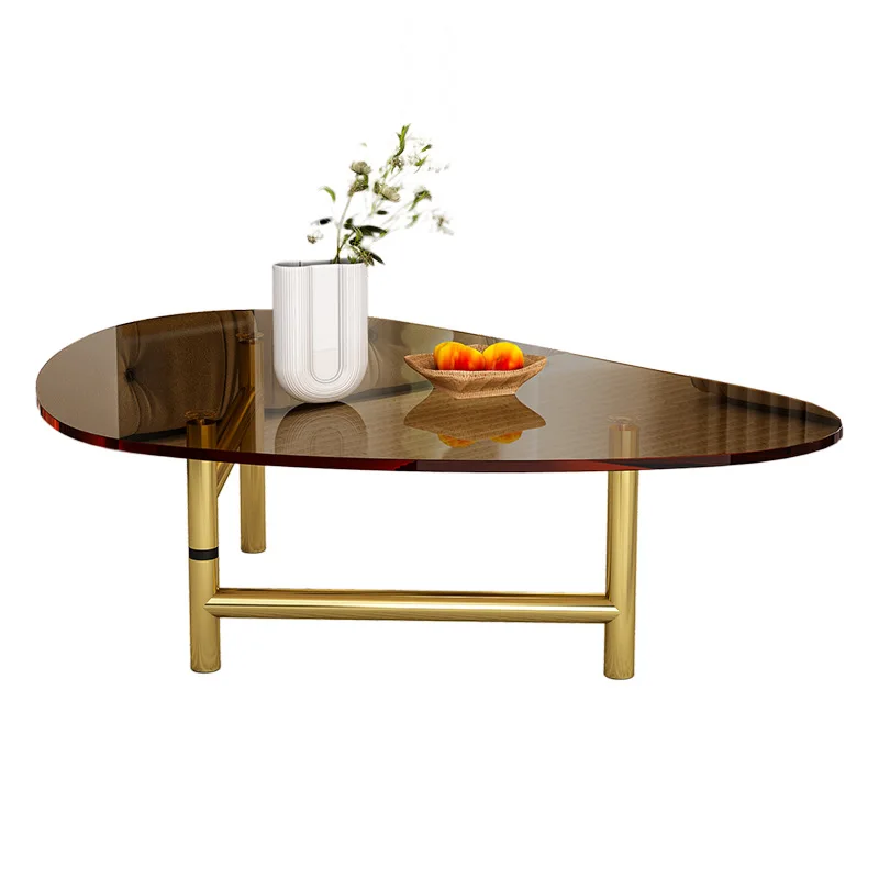 

coffee table small apartment tempered glass, living room home simple modern Internet celebrity bed and breakfast