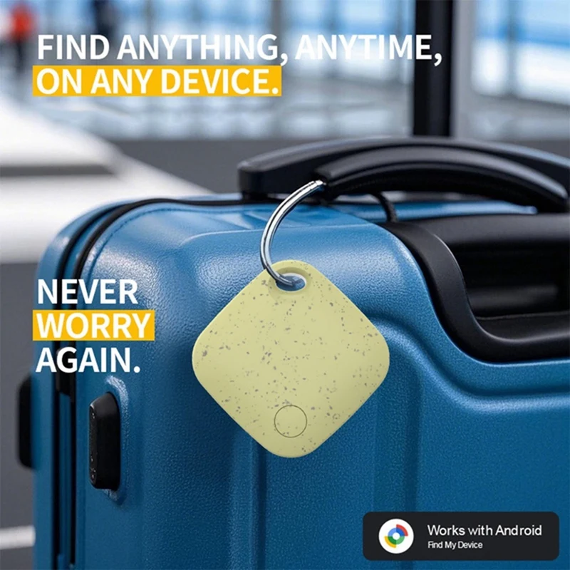 4PCS GPS Tracker Eco Smart Tag Bluetooth Finder Car Wallet Pets Anti Loss Locator for Find My App-ABVK