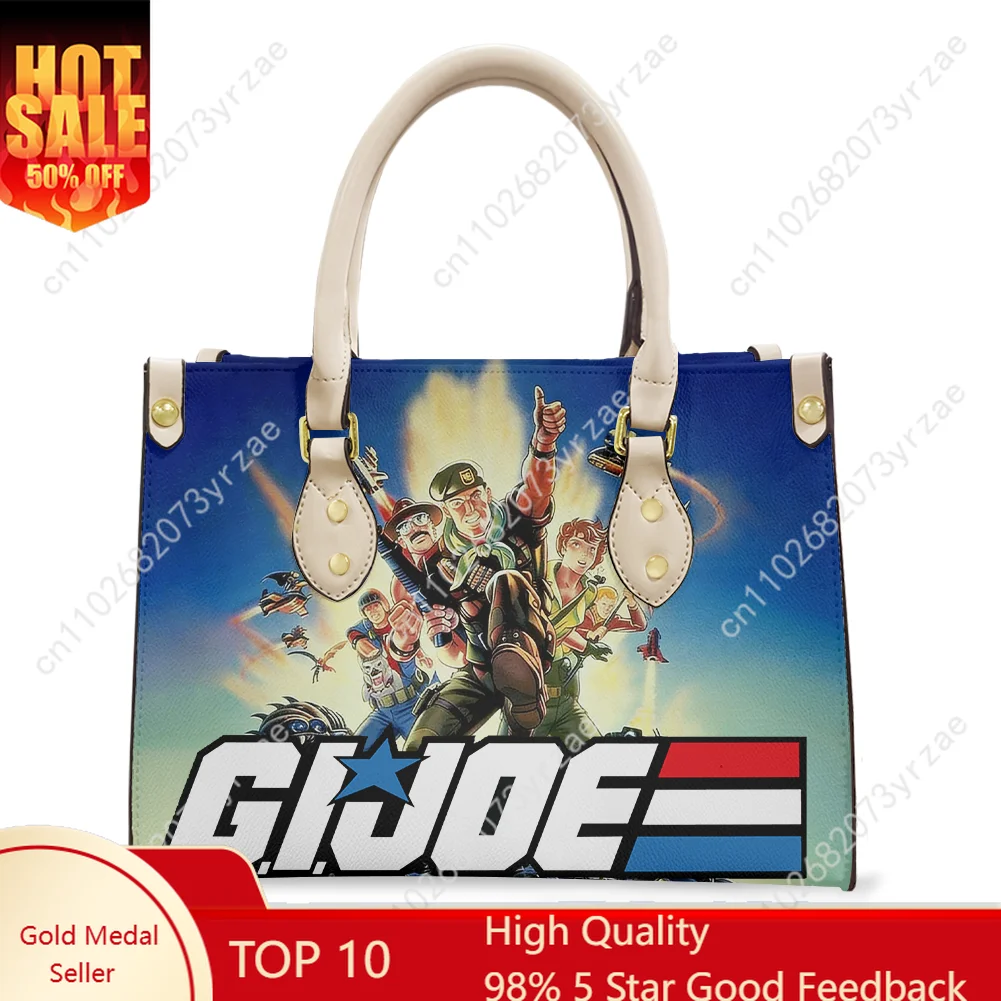 

G.I. Joe Handbag Mens Womens Personalized Patterns Tote Bags Shoulder Bags Business Commuter Purse Custom Made Bags
