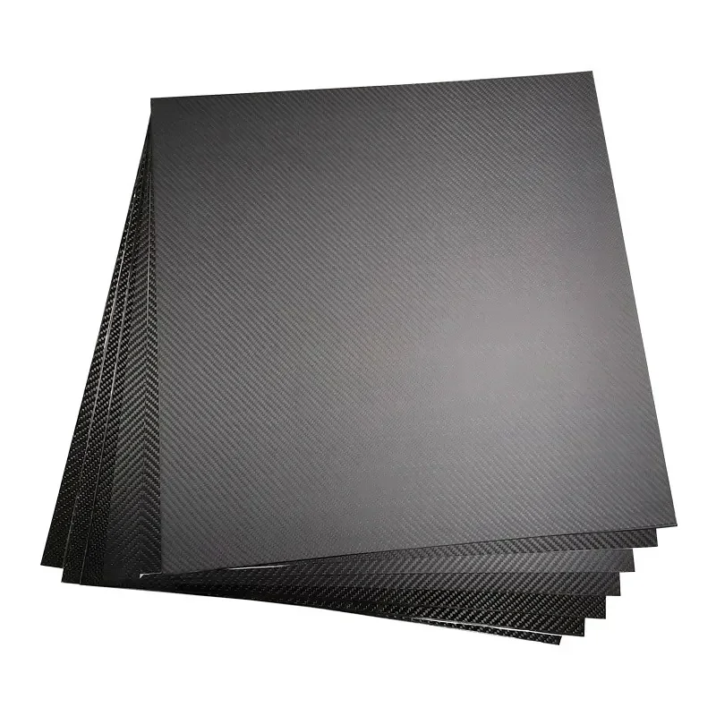 500x600mm Full 3K Carbon Fiber Plate Sheet High Strength Carbon Board Panel Thickness 1.0mm 1.5mm 2mm 2.5mm 3mm 4mm 5mm