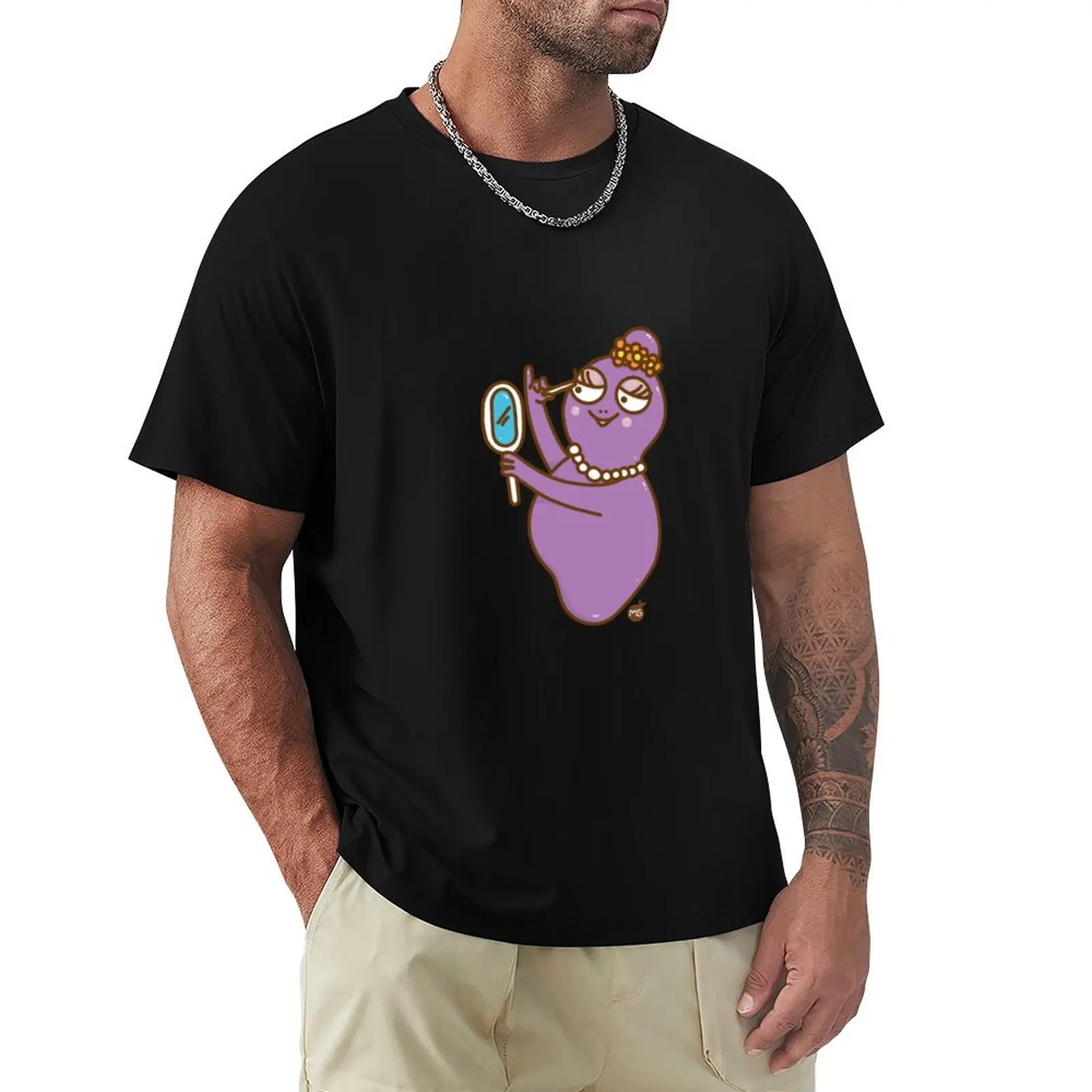 Barbapapa-BarbabellaMS Sticker T-Shirt t shirts designer T-Shirt