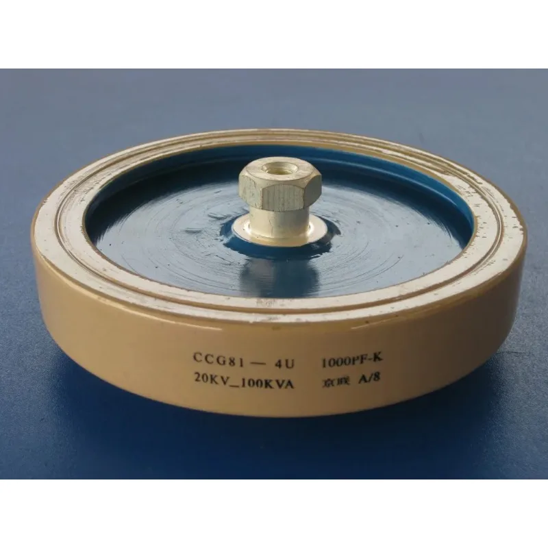 CCG81-4U 1000PF-K 20KV 100KVA High Frequency Machine High Voltage Ceramic Dielectric Capacitor