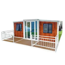 Modern Living 2 Bedroom Hotel Office Expanding Foldable Portable Mobile Homes Mobile Folding Prefab Expandable Container House