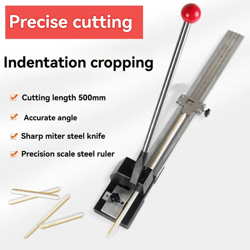 Indentation Strip Cutting Machine Indentation Line Segmenting Machine for Paper-based Products and Indentation Strip Cutting