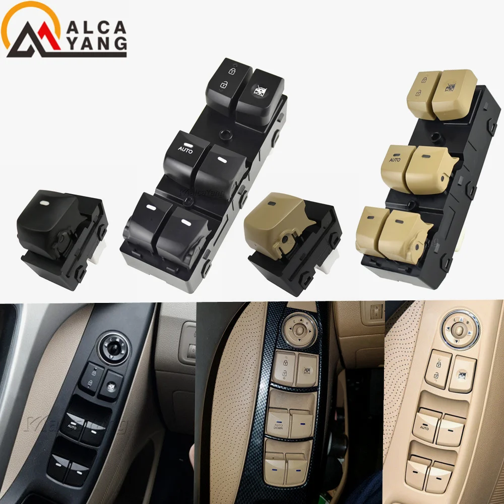 Car Power Window Control Switch Window Lifter Switch Button For Hyundai Elantra 2012 2013 2014 2015 2016 93570-4V000