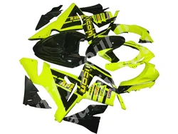 Motorcycle fairings kit for Kawasaki Ninja ZX10R 04 05 yellow black fairing ZX-10R 2004 2005 yellow 04 05