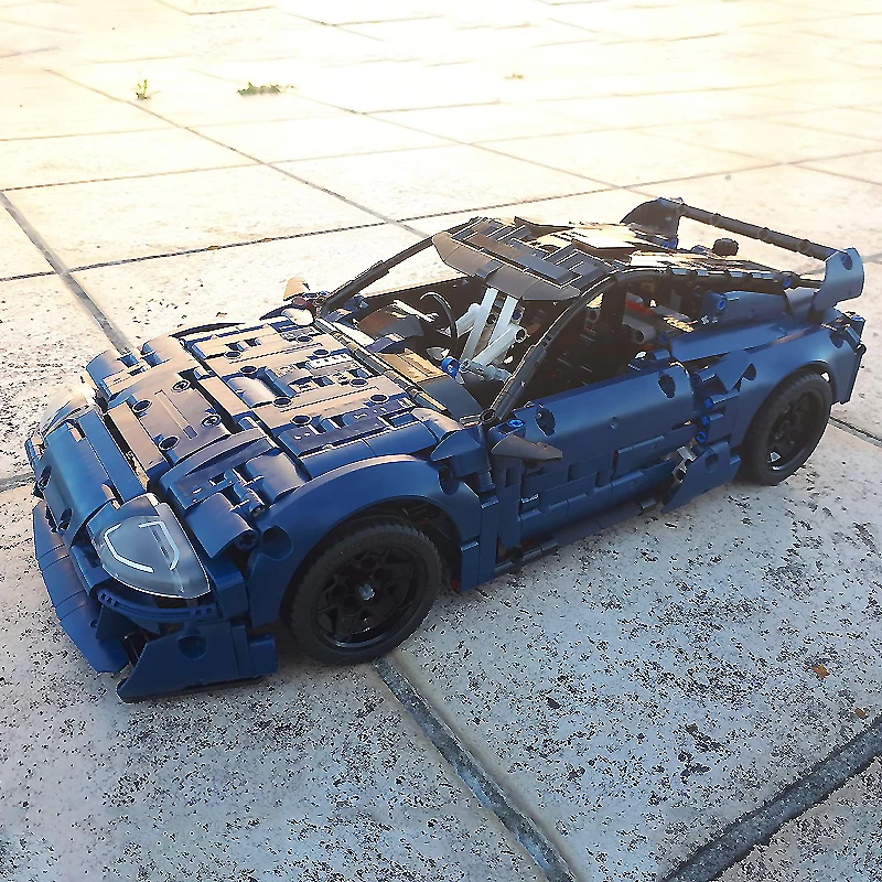 하이 엔드 MOC-156818•MK4-42154 기술 슈퍼 레이싱 스포츠 차량 모델 빌딩 블록 벽돌 퍼즐 DIY 장난감 크리스마스 선물 아이