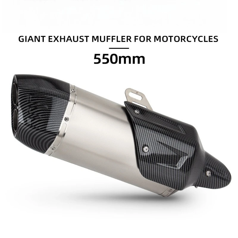 

For BMW R1300GS ADV R1300R R1300RS Motorcycle Exhaust Slip-on Line Modify Stainless Middle Pipe S7 Muffler Adventure Moto Escape