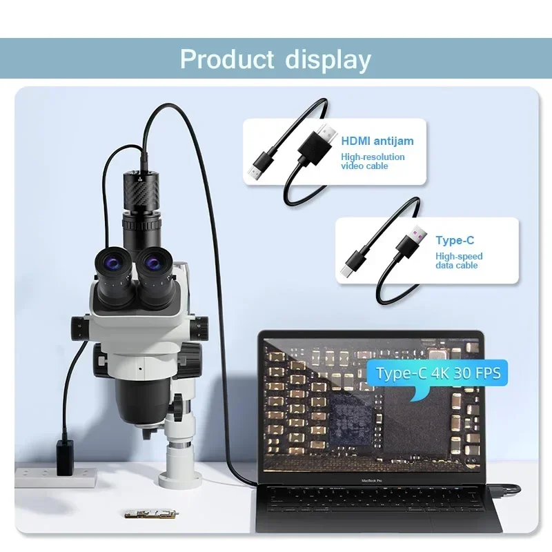 Imagem -06 - Qianli Mega-idea Cx60s Cmos 4k Câmera Industrial para Reparo de Celular Gravação de Imagem de Uma Tecla Câmera de Alta Definição