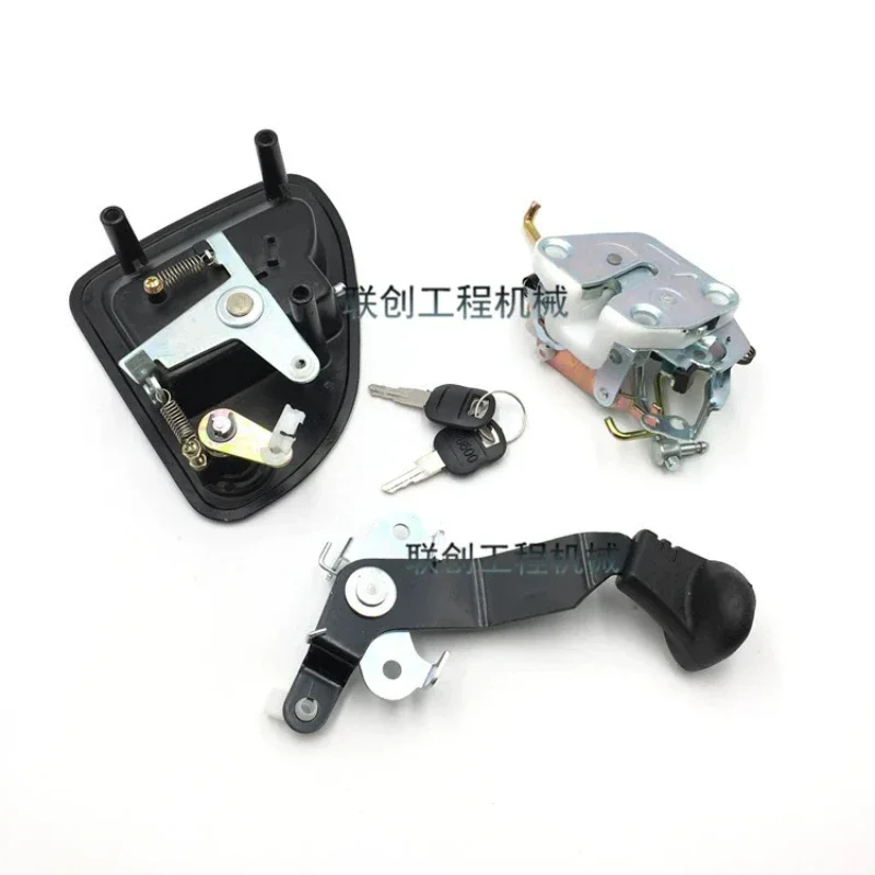 

For Kubota KX155 161 175 183 185 Door lock of Cab Assembly Door inside and outside handle lock block excavator