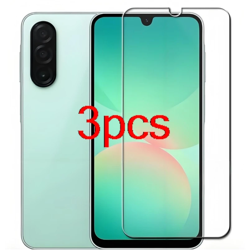 

3 шт. 9H HD для Samsung Galaxy A26 5G 6,7 "чехол из закаленного стекла на Samsung GalaxyA26 GalaxyA26, защитная пленка для экрана, прозрачная пленка