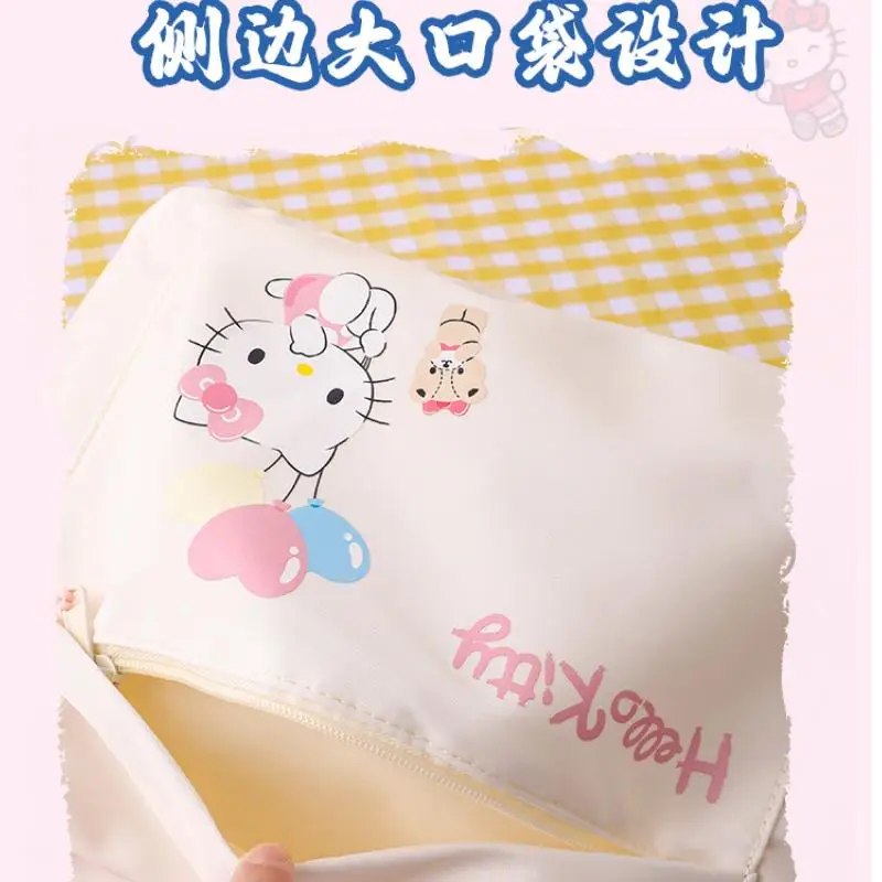 لطيف الكرتون سانريوس مرحبا كيتي كورومي بلدي ميلودي حمل حقيبة رسم حبل عملة المحفظة خفيفة الوزن حقيبة كتف الأزياء هدية #5