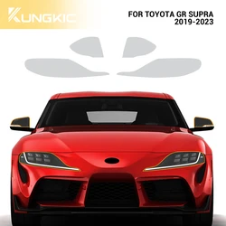 PPF Paint Protection Film for Toyota Supra GR A90 A91 MK5 2019-2022 Headlight Rearview Mirror TPU Transparent Protective Film