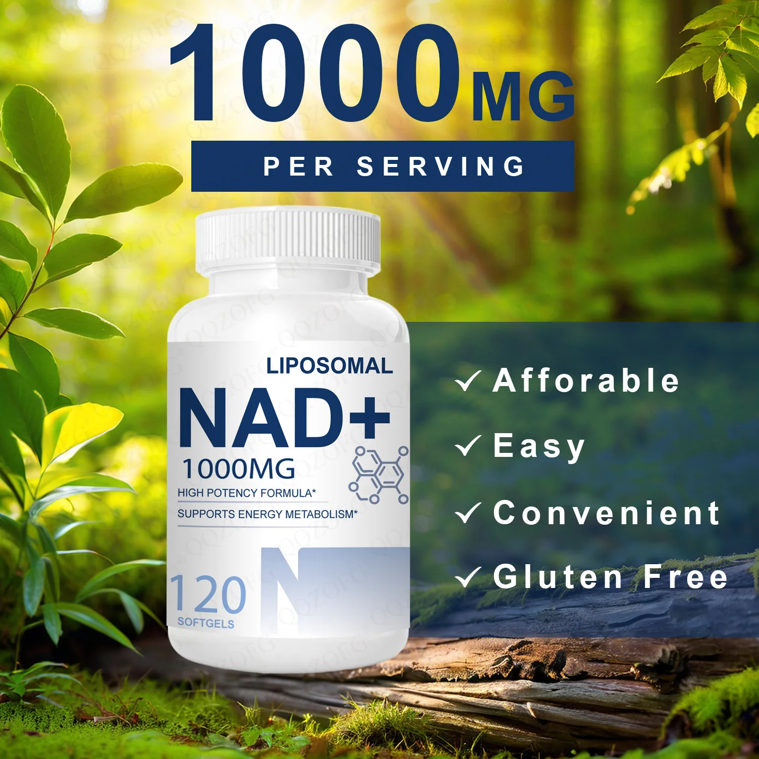 

NAD Resveratrol Capsules Protect Cardiovascular Regulation, Metabolism, Anti inflammatory and Immune Regulation