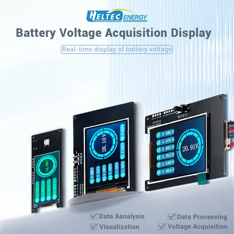 4S Voltage Tester Lithium Battery Pack Single Cell Measurement Identify String Number Volt METER Display Li-ion Lifepo4 LTO